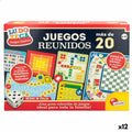 Jogo de Mesa Lisciani Giochi Juegos reunidos 40 x 0,1 x 33 cm ES (12 Unidades)
