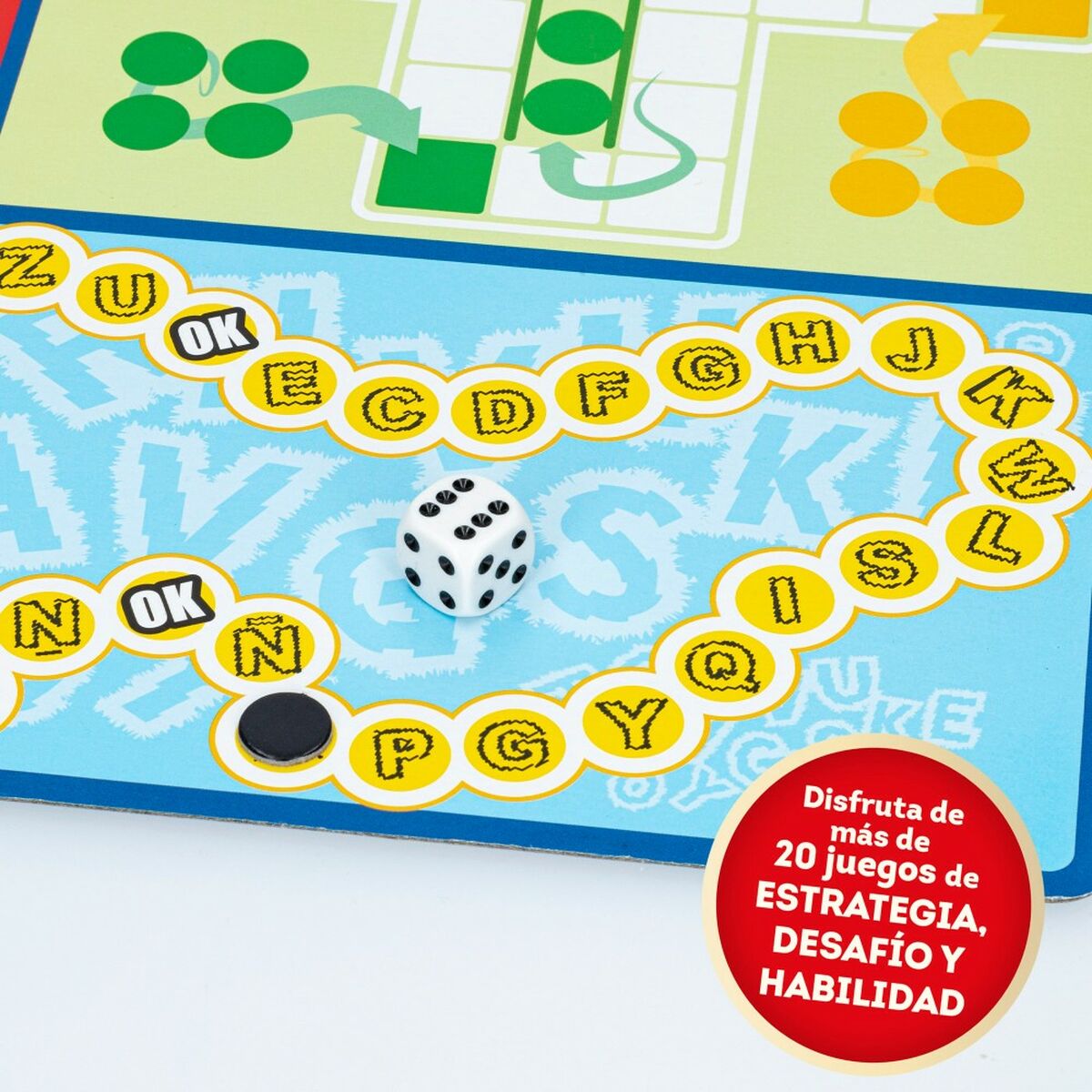 Jogo de Mesa Lisciani Giochi Juegos reunidos 40 x 0,1 x 33 cm ES (12 Unidades)