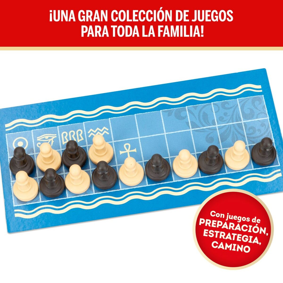 Lisciani Juego de Mesa Juegos reunidos ES 26 x 1 x 26 cm (10 Uds)