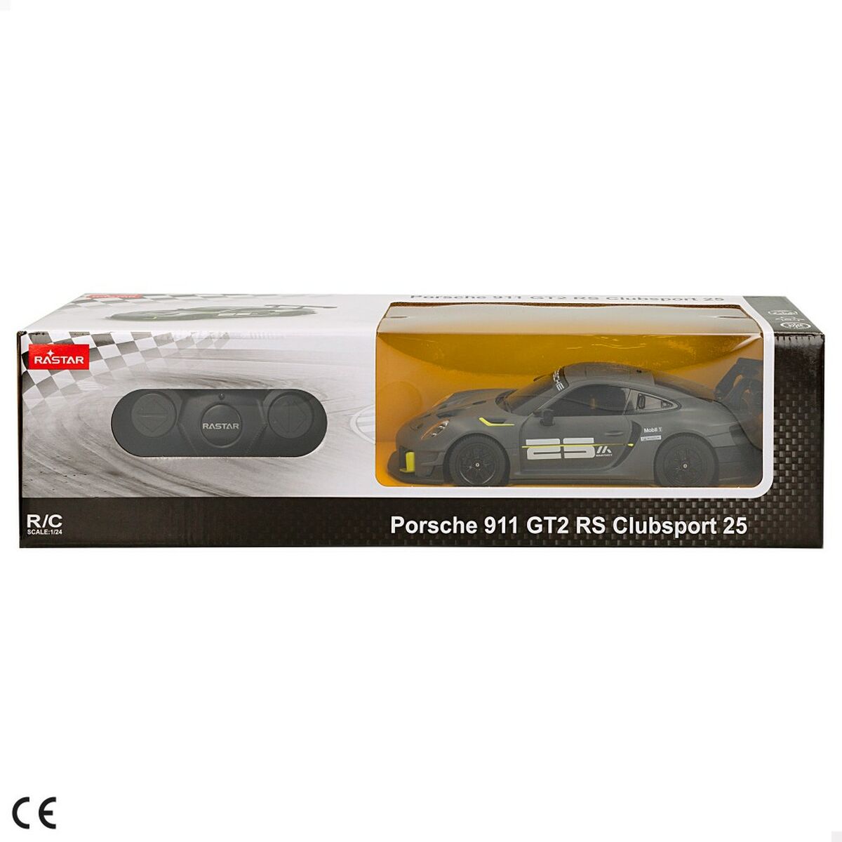 Carro Rádio Controlo Porsche GT2 RS Clubsport 25 1:24 (4 Unidades)