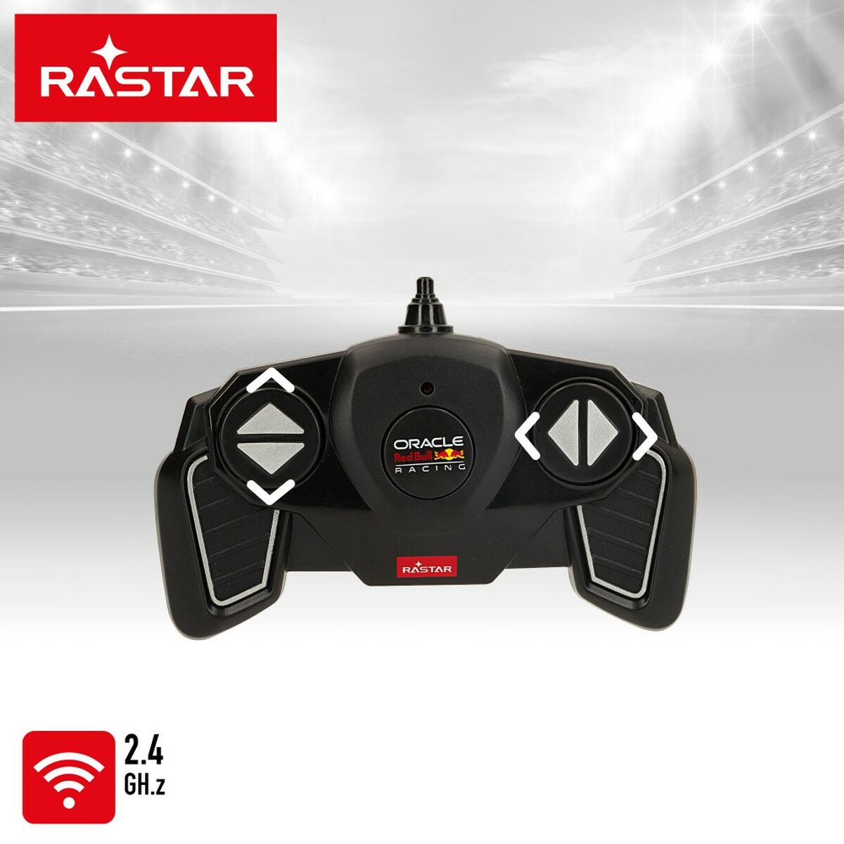 Carro Rádio Controlo Red Bull Azul Marinho 1:18 31 x 6,5 x 11 cm (4 Unidades)