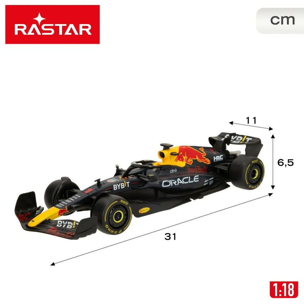 Carro Rádio Controlo Red Bull Azul Marinho 1:18 31 x 6,5 x 11 cm (4 Unidades)