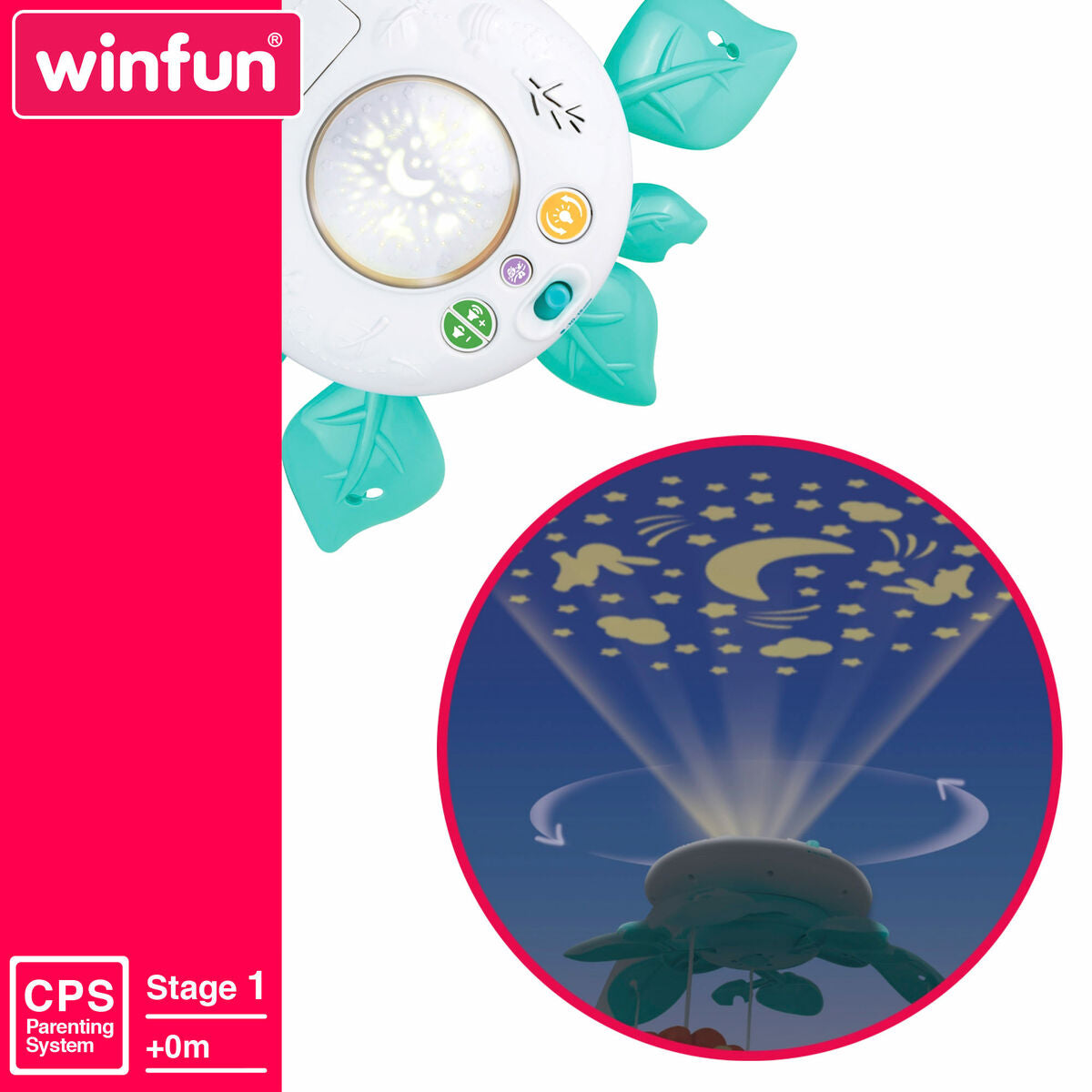Decoración luminosa de plástico Winfun 31 x 55 x 40 cm (2 unidades)