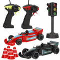 Radio Controlled Speed ​​&amp; Go Car 1:20 19 x 5 x 9 cm (4 Units)