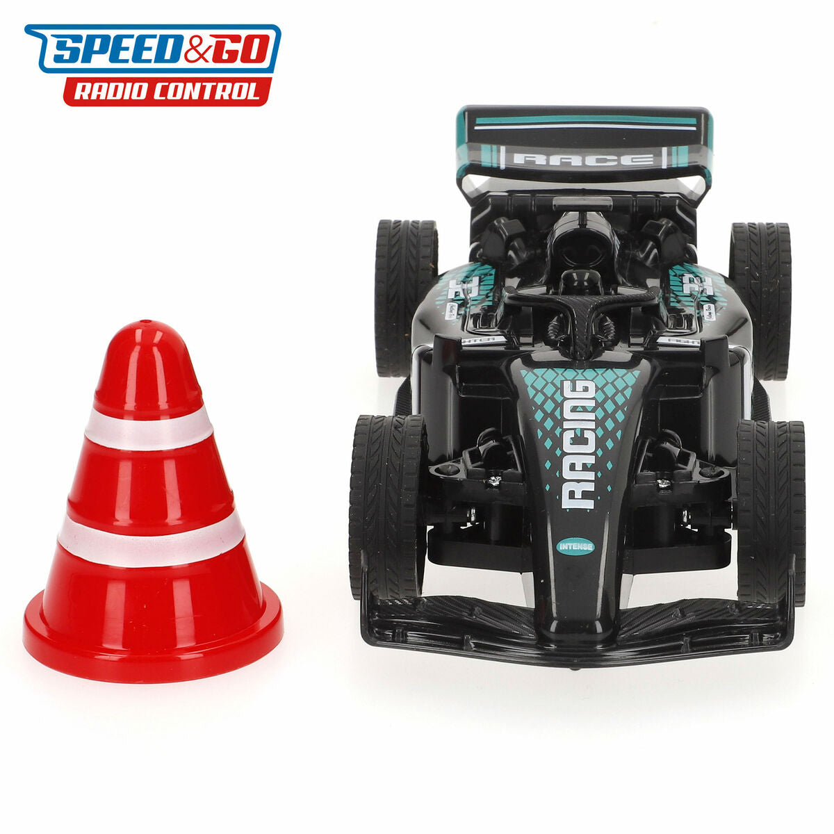 Carro Rádio Controlo Speed & Go 1:20 19 x 5 x 9 cm (4 Unidades)