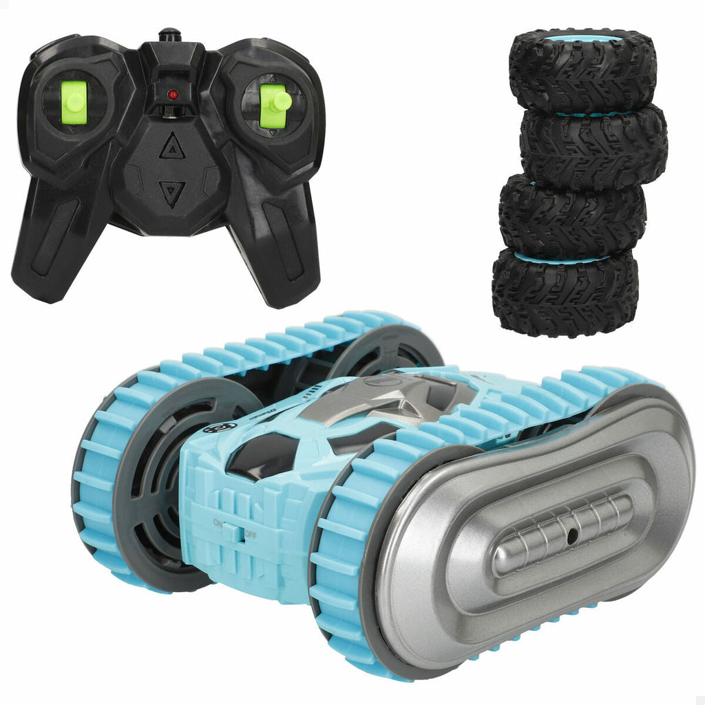 Carro Rádio Controlo Colorbaby 15 x 7 x 14 cm (4 Unidades)