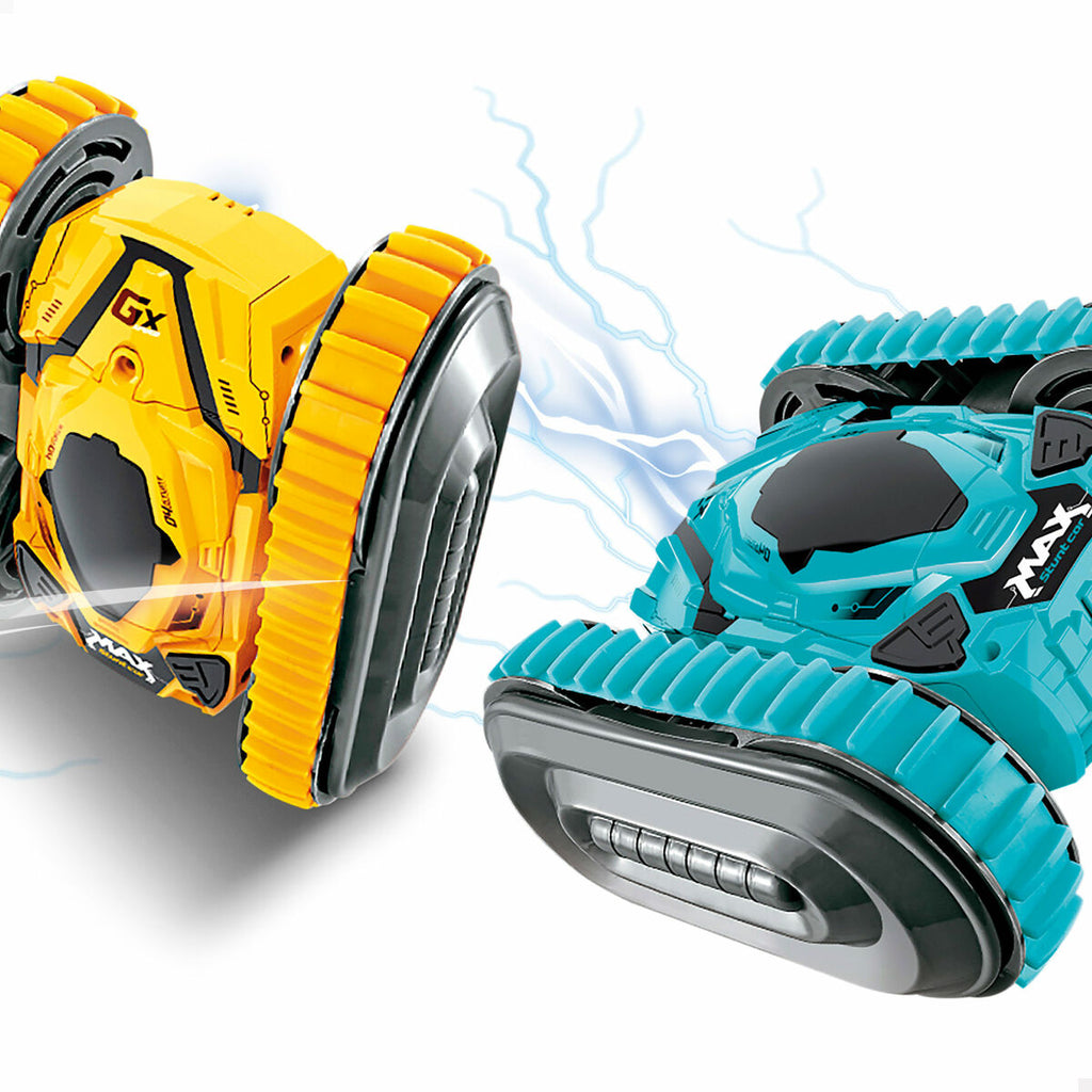 Carro Rádio Controlo Colorbaby 15 x 7 x 14 cm (4 Unidades)