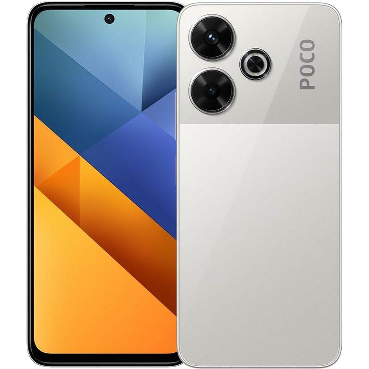 Xiaomi Poco M6 Octa Core Smartphone 6 GB RAM 128 GB Plata 6.79"