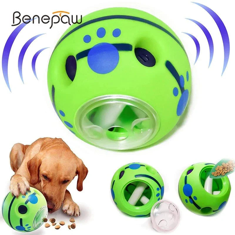 Benepaw Interactive Dog Treat Ball – Fun & Stimulating Toy for Dogs