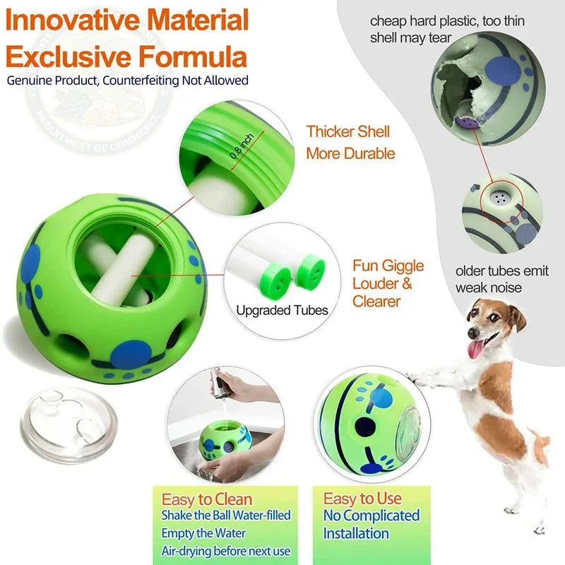 Benepaw Interactive Dog Treat Ball – Fun & Stimulating Toy for Dogs