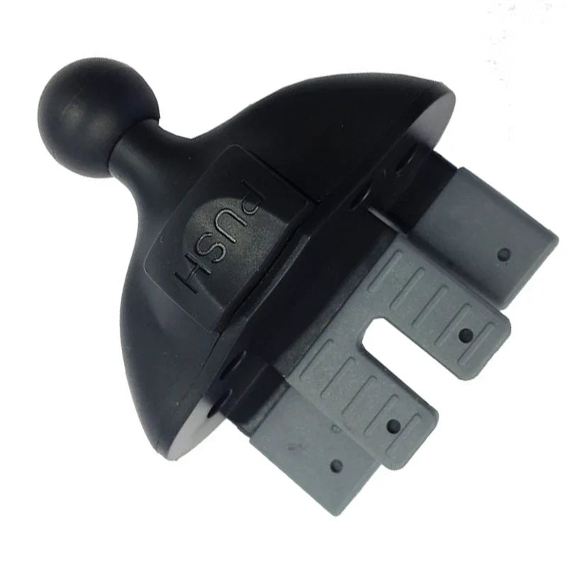 17mm Ball Accessories Car CD Slot Mount Holder Bracket Adjustable Tablet Phone Pad Stand