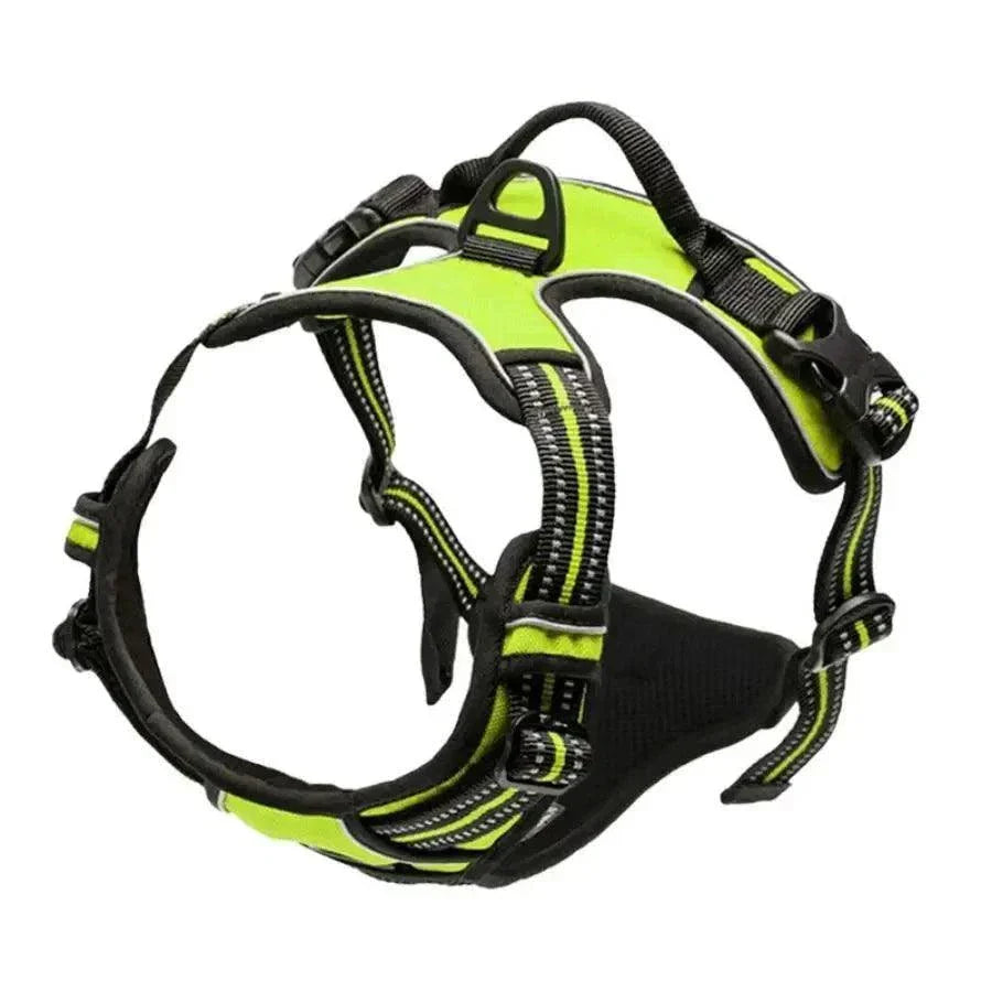 No Pull Dog Harness | Heavy-Duty Front Clip with Reflective Straps & Easy Control Handle for Large Dogs