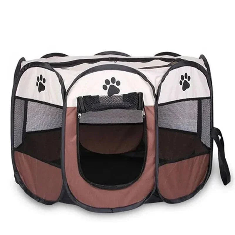 Portable Folding Pet Tent – Octagonal Outdoor & Indoor Pet Playpen