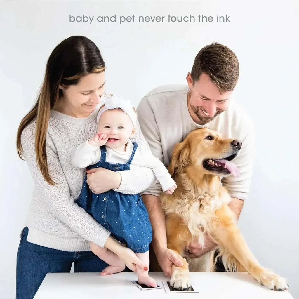 DIY Inkless Paw and Nose Print Kit | Clean Touch Ink Pad for Dogs & Cats | Pet Keepsake Souvenir