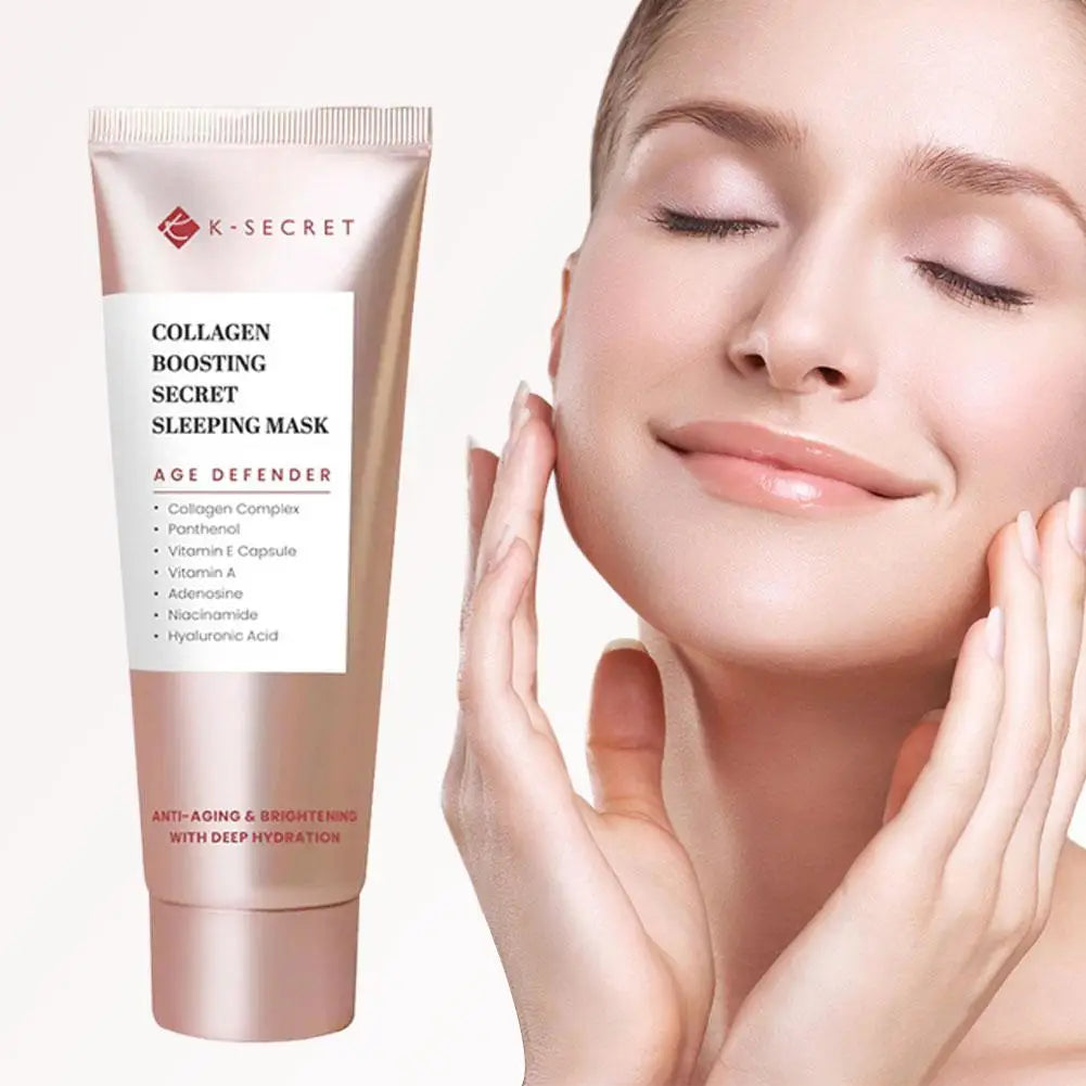 1PCS 60ml Sleeping Pack Overnight Hydrating Mask Gel For All Night Repair Dryness Texture Deep Moisturizing No Wash Formula