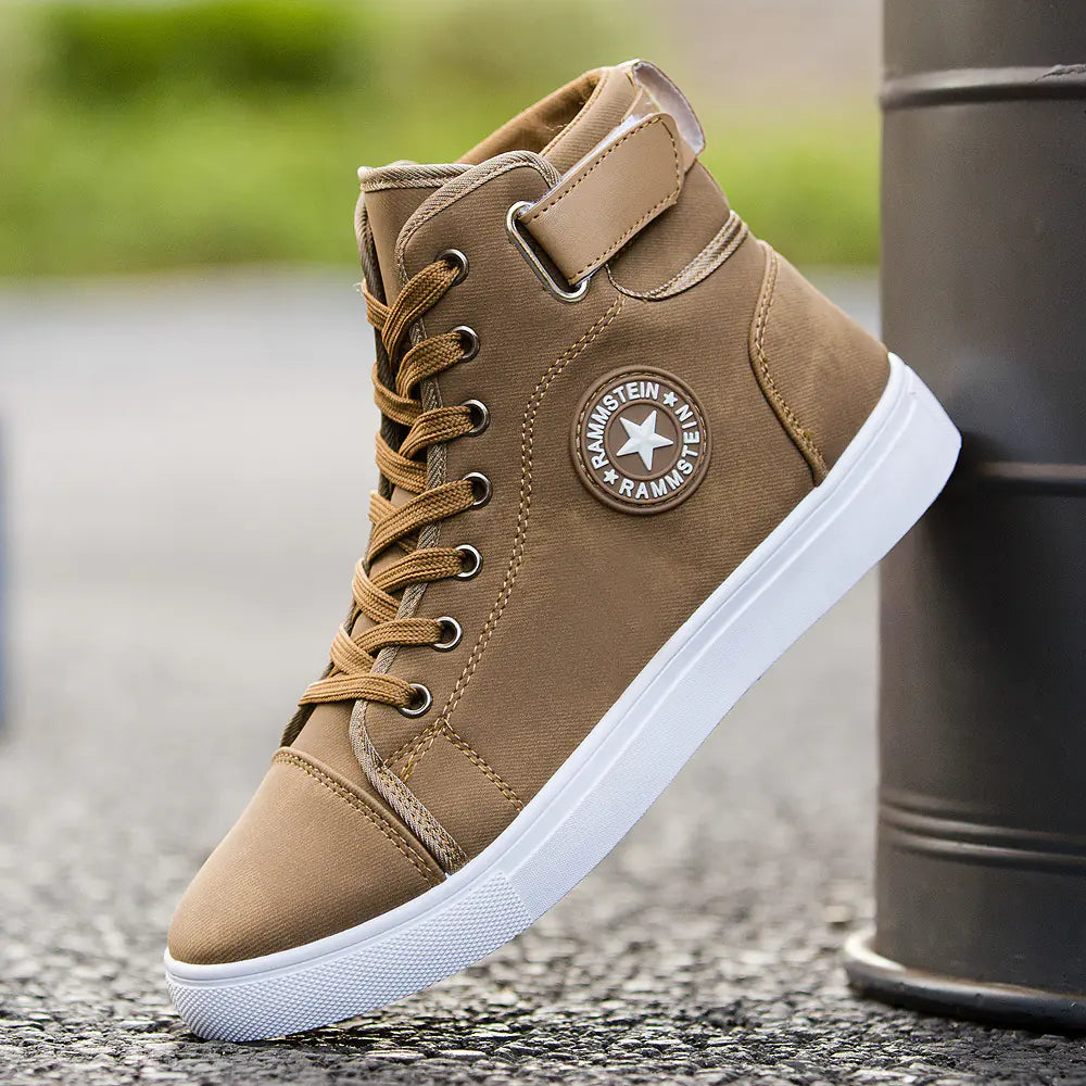 High-Top Sports Style Men's Sneakers