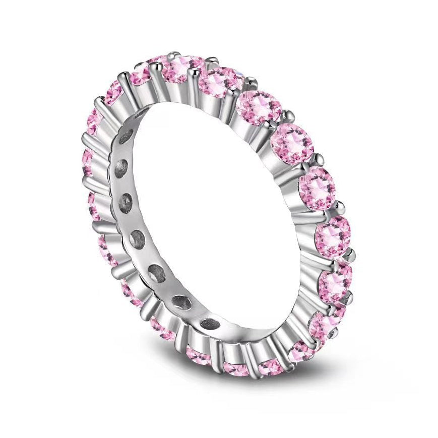 Eternity Ring with Cubic Zirconia