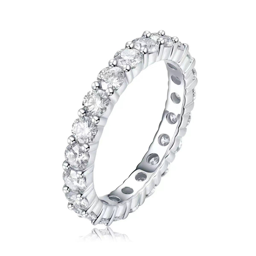 Eternity Ring with Cubic Zirconia