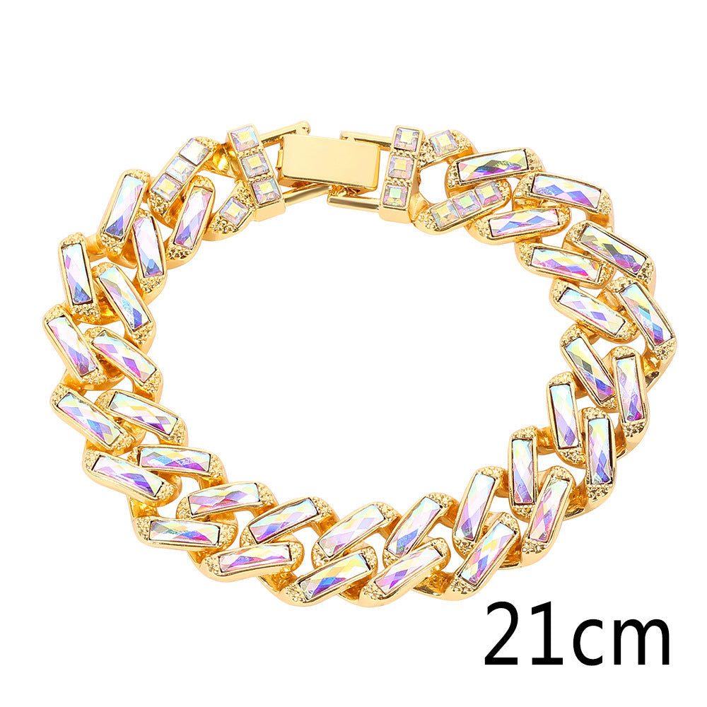 Pulseira com Elo Cubano