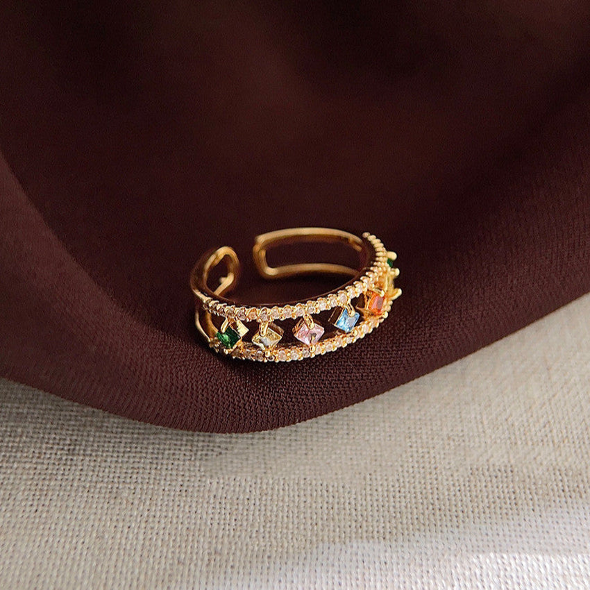 Ring with Cubic Zirconia