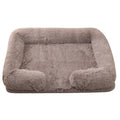 Plush Rectangle Pet Bed | Cozy Winter Dog Bed for Maximum Comfort