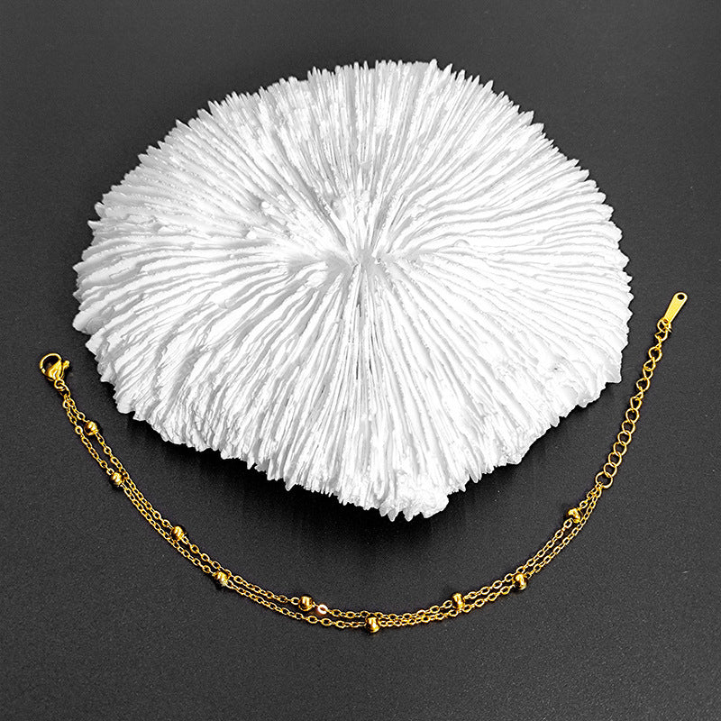 Pulseira Vintage em Aço Titânio