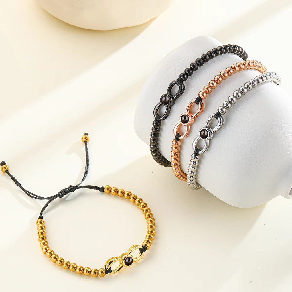 Pulseira Personalizada com Projeção Infinito