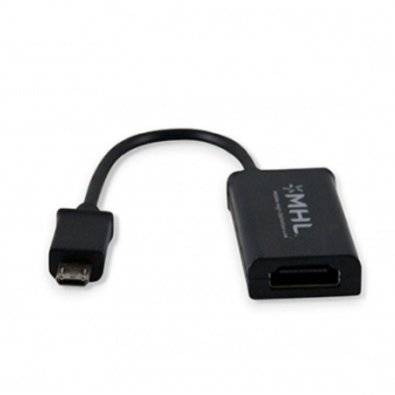 3GO CMHL11 Cabo HDMI Macho - Microusb Macho MHL de 11 Pinos / Preto