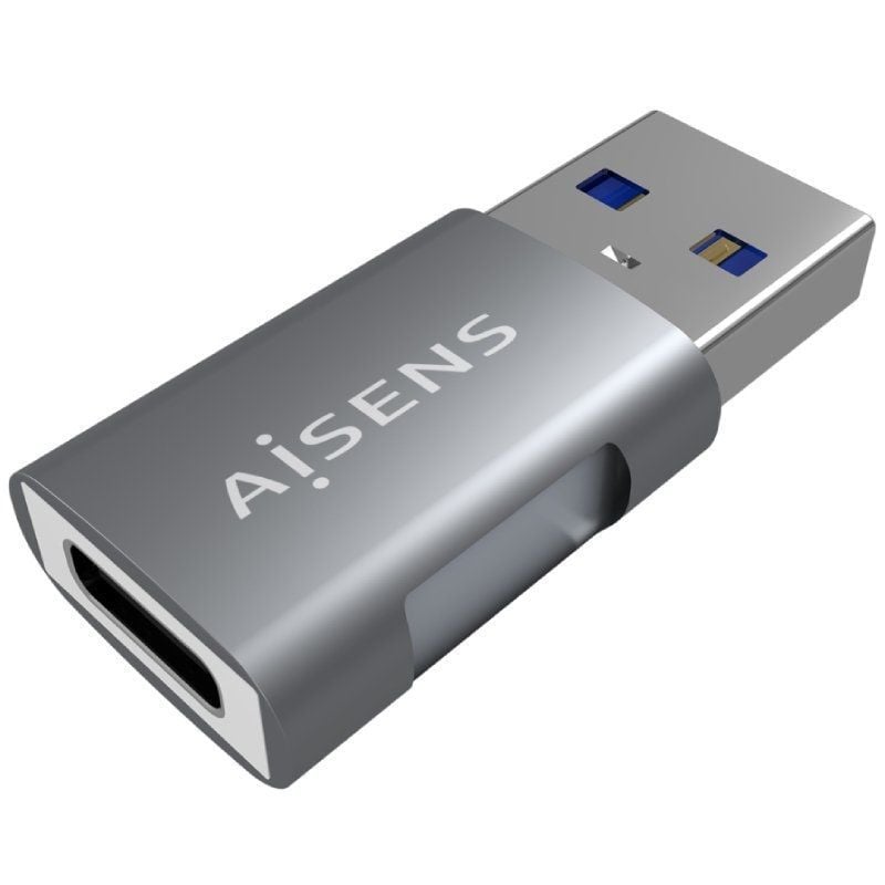 Adaptador USB 3.2 GEN2 / USB tipo C hembra a USB macho Aisens A108-0655