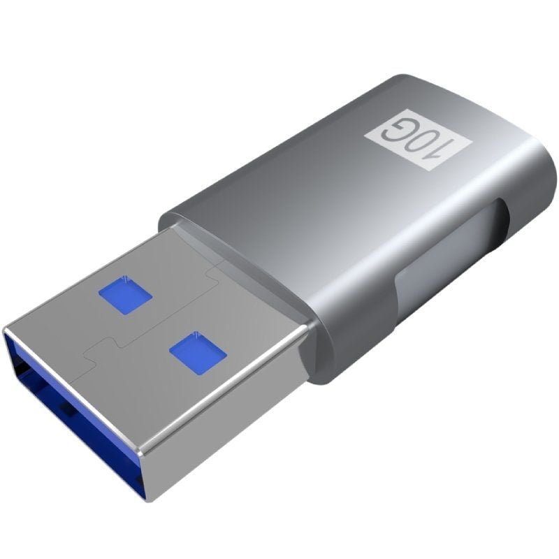 Adaptador USB 3.2 GEN2 / USB tipo C hembra a USB macho Aisens A108-0655