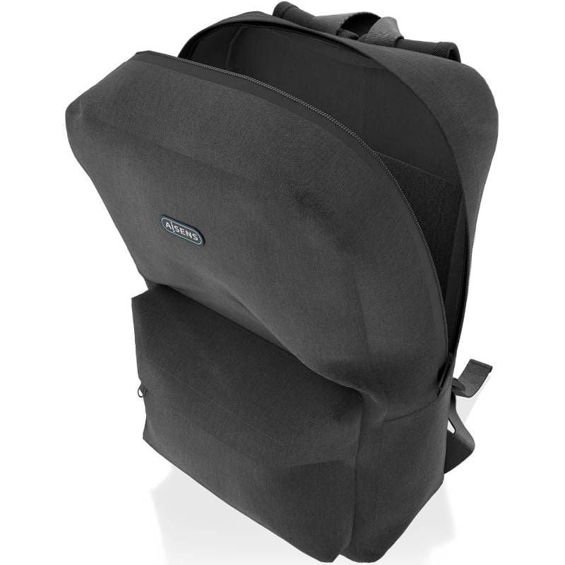 Mochila para portátil Aisens Asbg-bp080-bk de hasta 15,6" (negra)