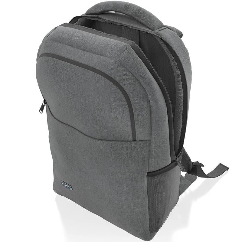 Mochila Aisens Premium Asbg-bp083-gr para portátiles de hasta 15,6" / Gris