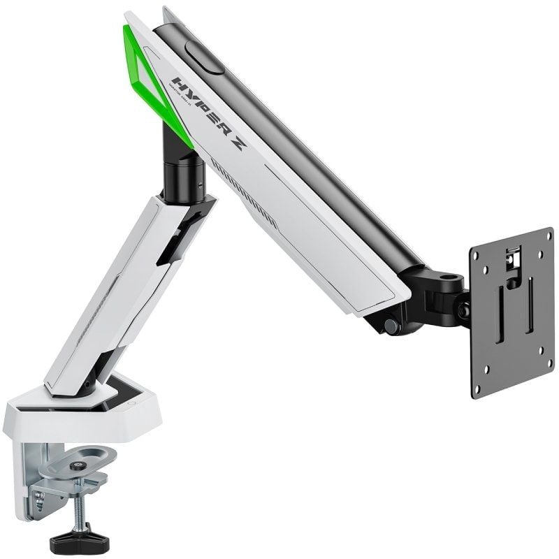 Aisens DT49TSR-343 Soporte de escritorio para juegos con contrapeso para monitor, giratorio, inclinable y…