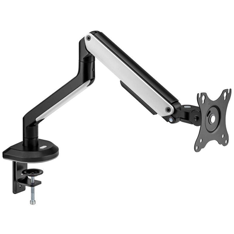 Aisens DT32TSR-295 Gaming Desk Mount with Counterweight for Monitor / Swivel / Tilt / A…