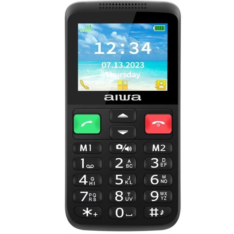 Telemóvel Aiwa Fph-s200-4g para Idosos / Preto