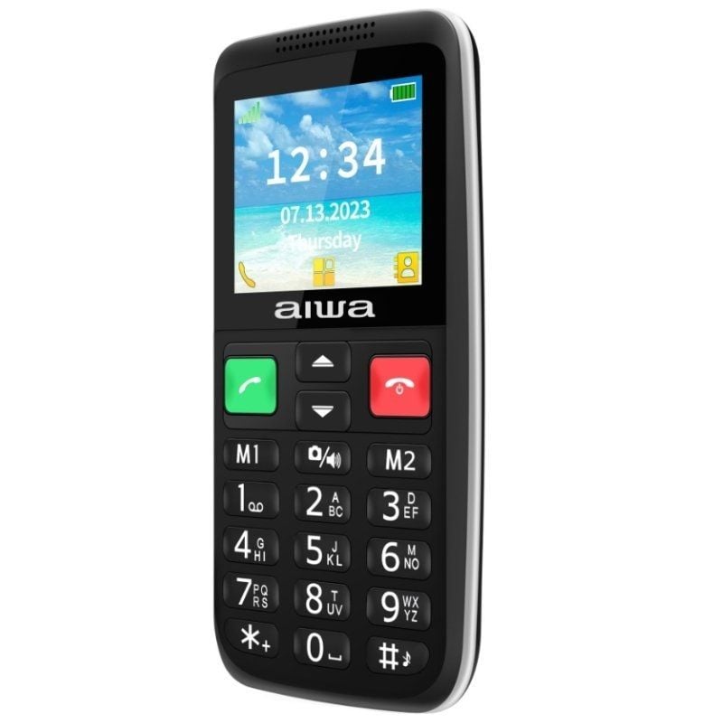 Telemóvel Aiwa Fph-s200-4g para Idosos / Preto