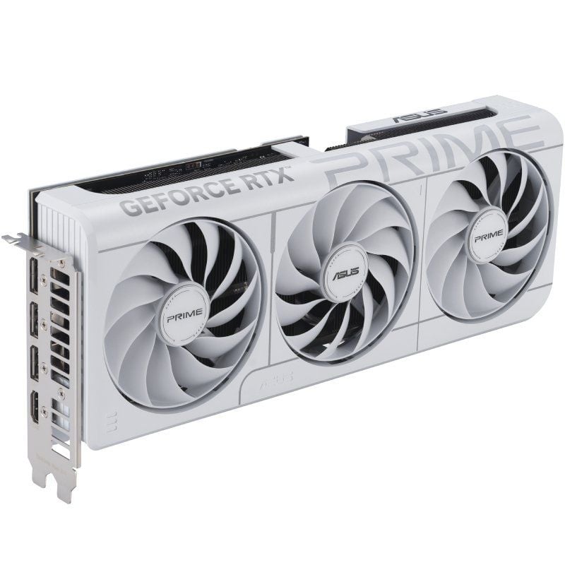 Placa Gráfica Asus Prime Geforce RTX 5070 White OC Edition / 12GB GDDR7