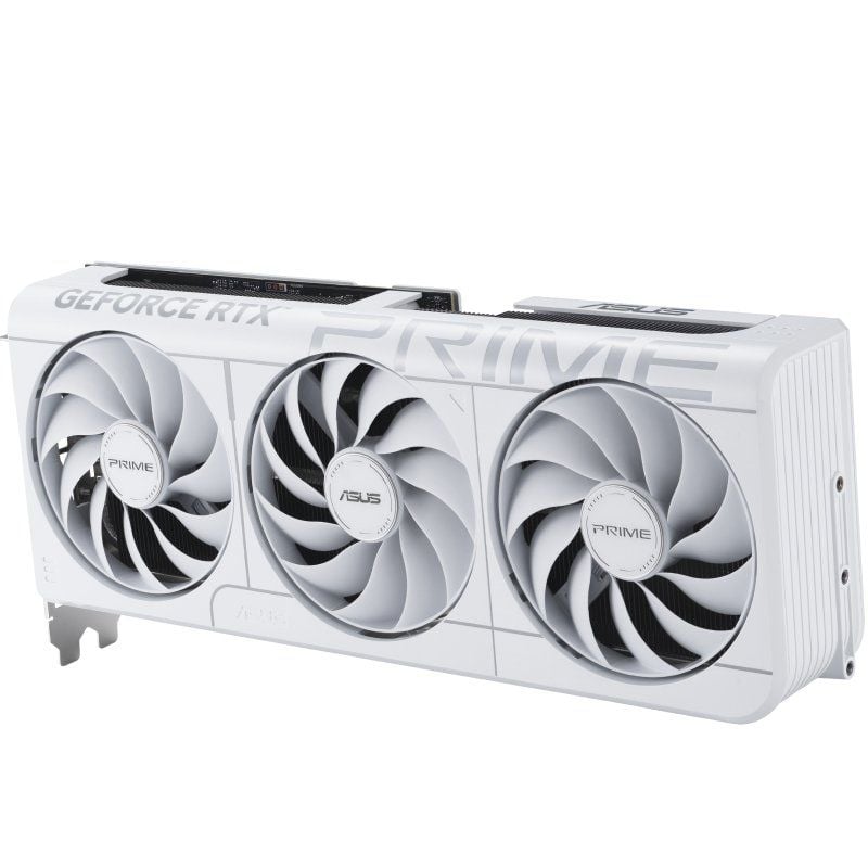 Placa Gráfica Asus Prime Geforce RTX 5070 White OC Edition / 12GB GDDR7