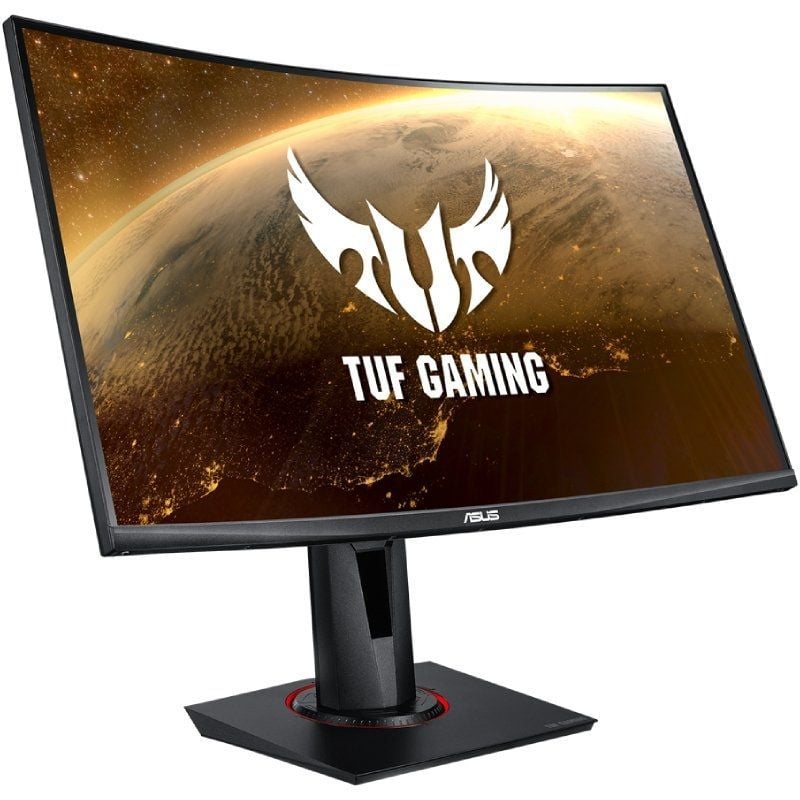 Monitor para Jogos Curvo Asus VG27VQ 27" / Full HD / 1ms / 165hz / VA / Multimédia / Ajustável em A…
