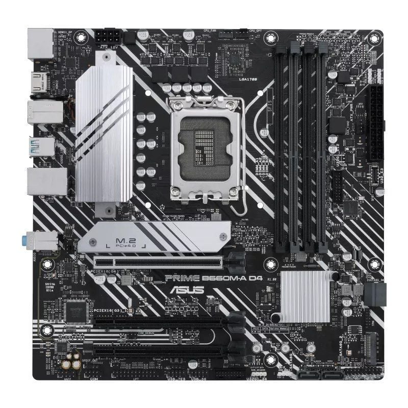 Asus Prime B660m-a D4-csm / Socket 1700 / Placa-mãe Micro ATX