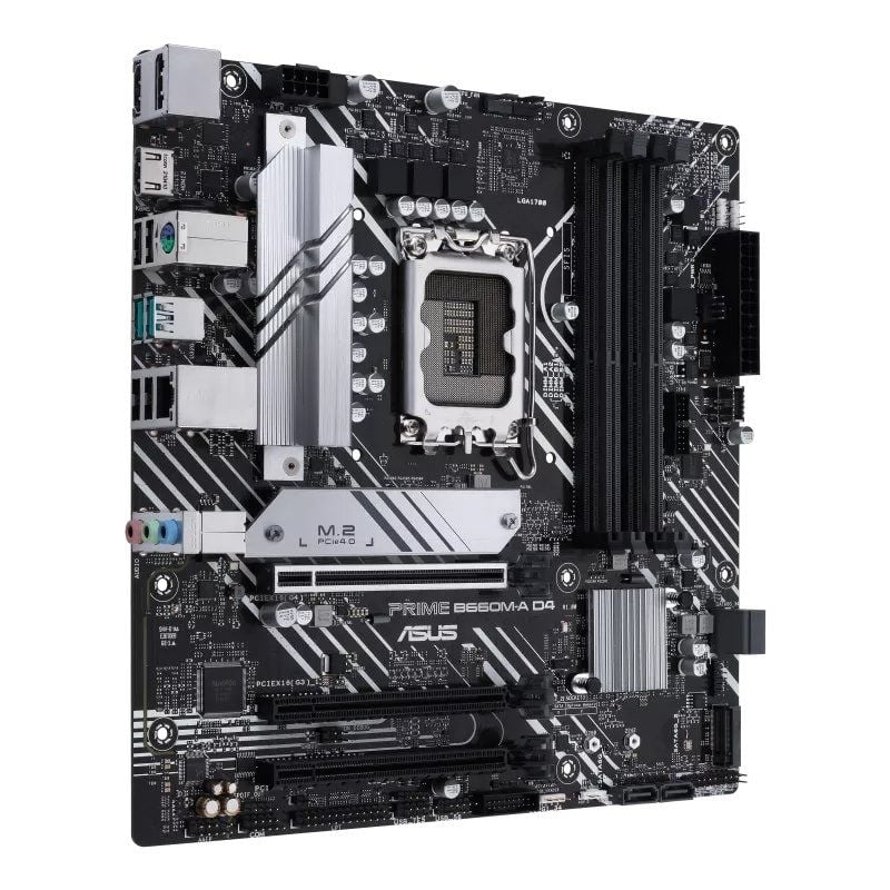 Asus Prime B660m-a D4-csm / Socket 1700 / Placa-mãe Micro ATX