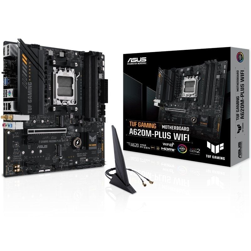Asus TUF GAMING A620m-plus Wifi Motherboard Socket AM5 / Micro ATX