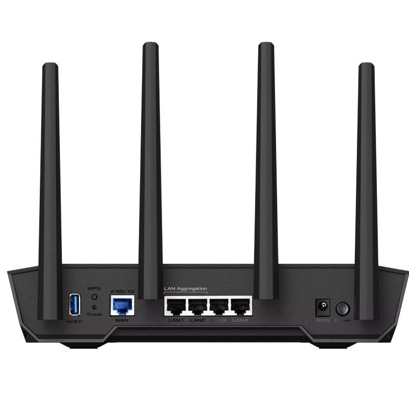 Router inalámbrico para juegos Asus TUF AX4200 / Wifi 6 / 4200mbps / 2.4ghz 5ghz / 4 antenas / Wifi 802.11ac