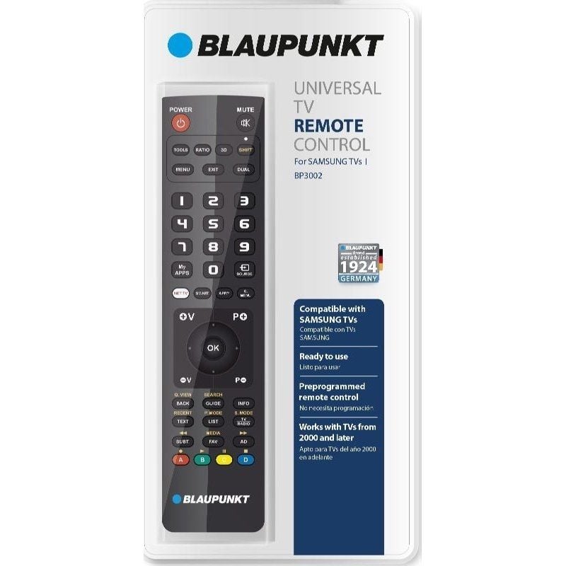 Controlo Remoto Universal para TV Samsung Blaupunkt BP3002