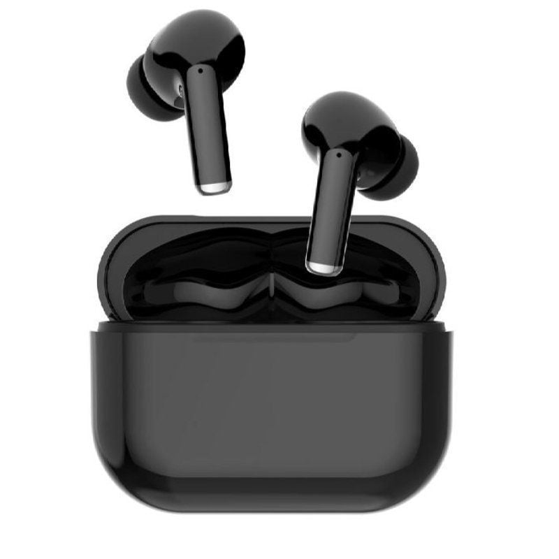 Auscultadores Bluetooth Daewoo DW2001 com Estojo de Carregamento / Autonomia 6h / Preto