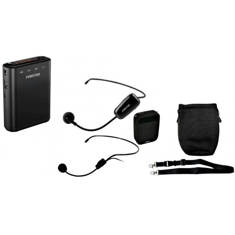 Amplificador de Altifalantes Fonestar Alta-voz-w30 Mic-uhf / 30W / 1.0
