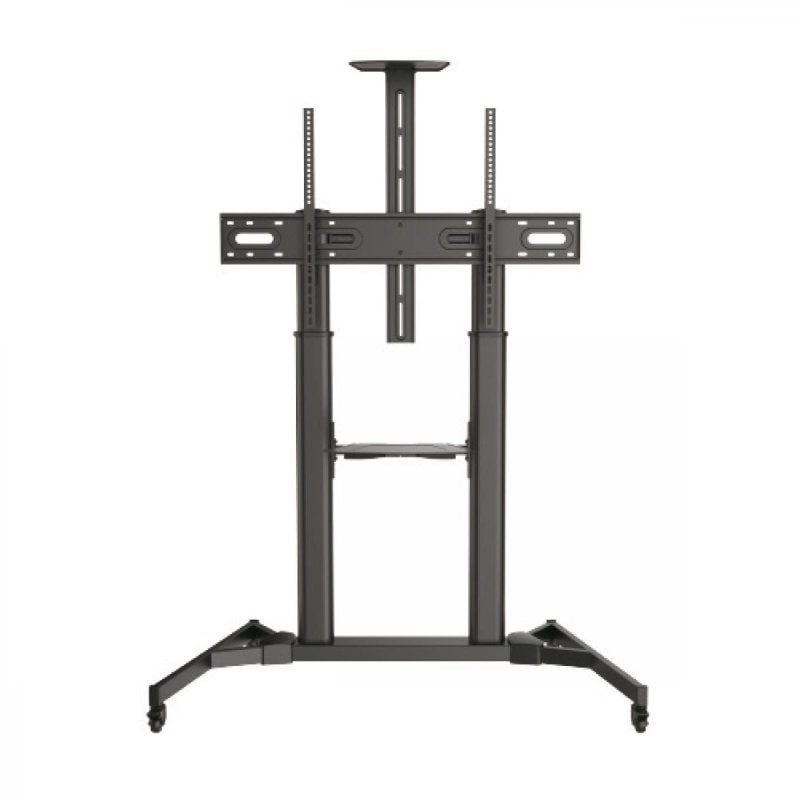 Fonestar Sts-42106n Tilting/Swivel Floor Stand with Casters for 60-100" TVs / Up to 1…