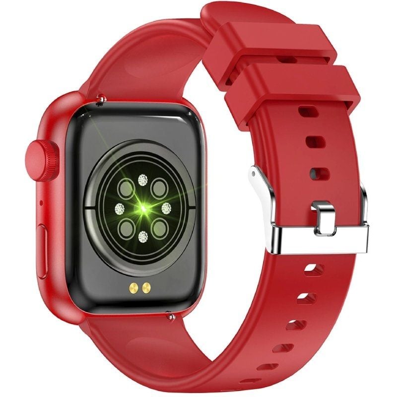 Smartwatch Forever Igo Watch 3 Jw-500 / Notificações / Ritmo Cardíaco / Vermelho