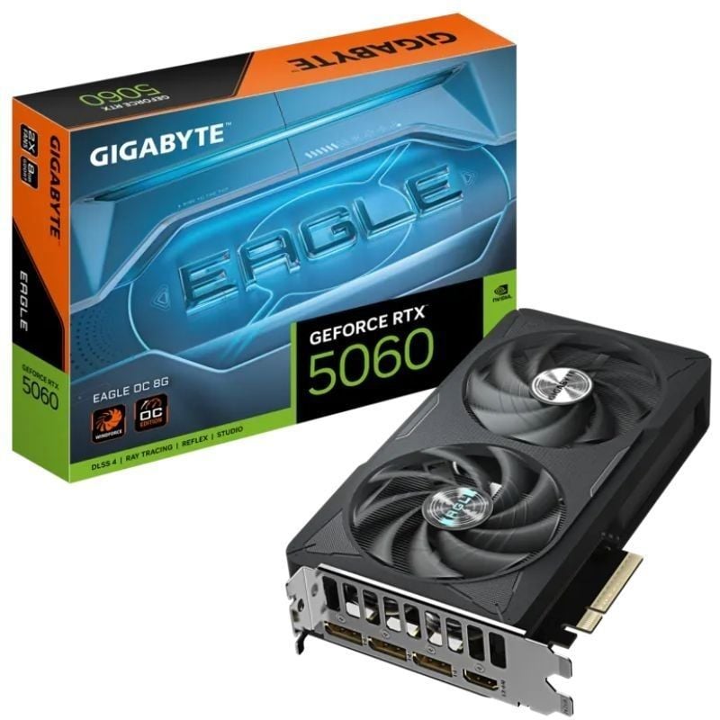 Placa Gráfica Gigabyte Geforce RTX 5060 Eagle OC / 8GB GDDR7