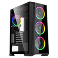 Hiditec MH12 GLASS Gaming Semi Tower Case